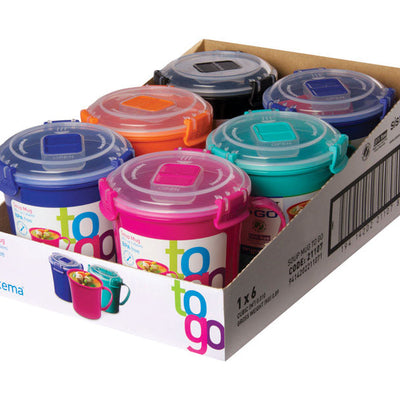 Sistema 22.1 oz Assorted Soup Mug