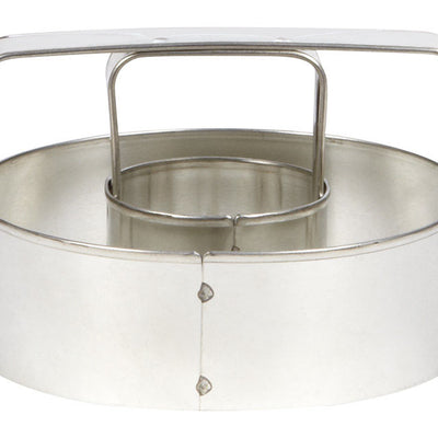 Fox Run Silver Tin Plated Steel Donut Cutter