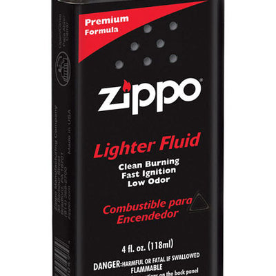 Zippo Black Lighter Fuel 4 oz