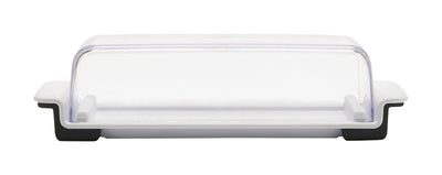 OXO Good Grips Black/White Plastic Butter Dish 4 oz