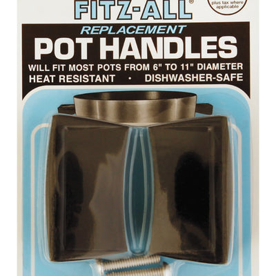 Fitz-All Plastic Replacement Pot Handles Black
