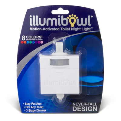 IllumiBowl Automatic Battery Powered LED Color Changing Night Light