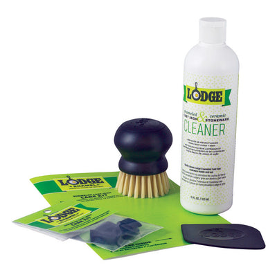 Lodge Multi-Colored Polycarbonate Enameled Cast Iron Care Kit