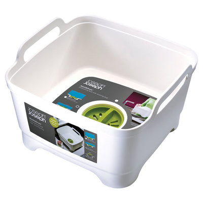 Joseph Joseph Wash and Drain ABS Plastic Wash Tub W/Drain Plug