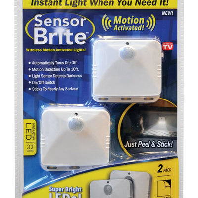Sensor Brite As Seen On TV Automatic Battery Powered LED Night Light w/Sensor