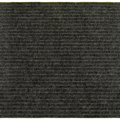 Multy Home Concord 50 ft. L X 36 in. W Charcoal Nonslip Carpet Runner