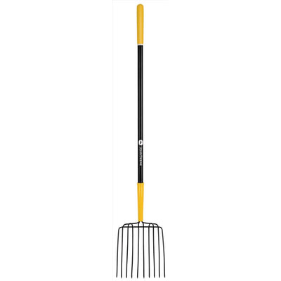 John Deere 10 Tine Steel Bedding Fork 48 in. Fiberglass Handle