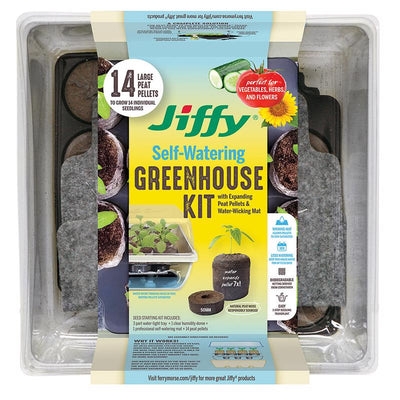 Jiffy 14 Cells 11 in. H X 11 in. W Seed Starting Kit