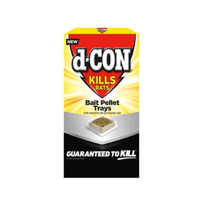 d-CON Toxic Bait Tray Pellets For Mice and Rats 6 oz
