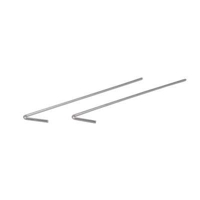 Yardlink .787 in. H X .557 in. L Aluminium Multi-Purpose Fence Ties Silver