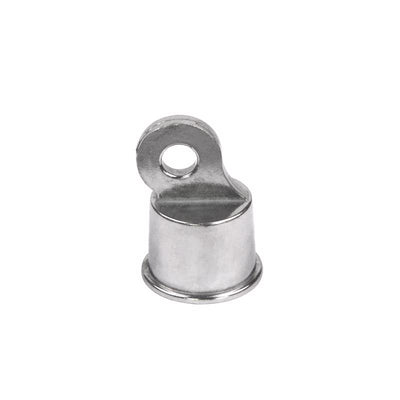 Yardlink Silver Aluminum Chain Link Rail End Cap