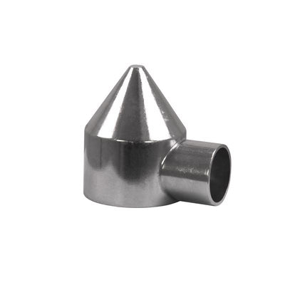 YardGard Silver Aluminum Chain Link Bullet Cap