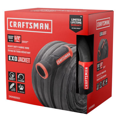 Craftsman ExoShield 5/8 in. D X 100 ft. L Heavy Duty Garden Hose
