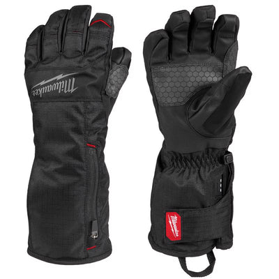 Milwaukee XXL Polyester Heated Black Heated Gloves Battery
