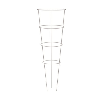 Glamos Wire 42 in. H X 14 in. W Gray Metal Plant Support