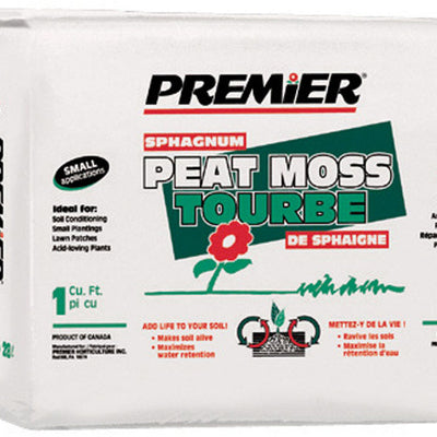Premier Organic Sphagnum Peat Moss 1 ft