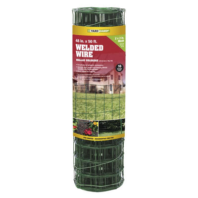 Garden Craft 48 in. H X 50 ft. L Steel Welded 2 x 3 in.