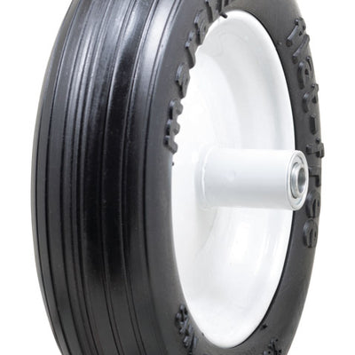 Marathon 8 in. D X 13.3 in. D 300 lb. cap. Centered Wheelbarrow Tire Polyurethane