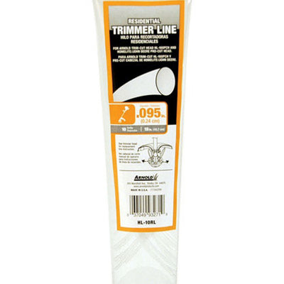 Arnold Residential Grade 0.095 in. D X 15 in. L Trimmer Line