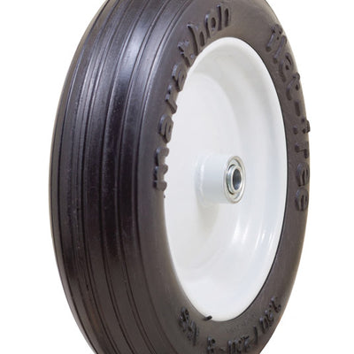 Marathon 8 in. D X 13.3 in. D 300 lb. cap. Centered Wheelbarrow Tire Polyurethane