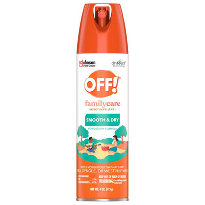 OFF! Insect Repellent Liquid For Mosquitoes/Ticks 4 oz