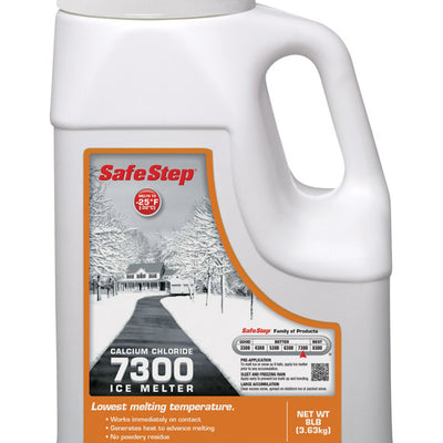 Safe Step 7300 Calcium Chloride Pellet Ice Melt 8 lb
