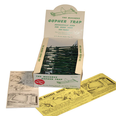 Macabee Small Snap Trap For Gophers
