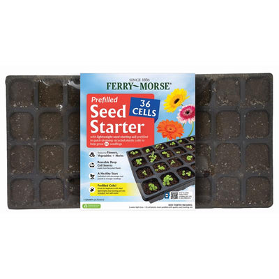 Ferry-Morse 36 Cells 22 in. W X 11 in. L Seed Starting Kit