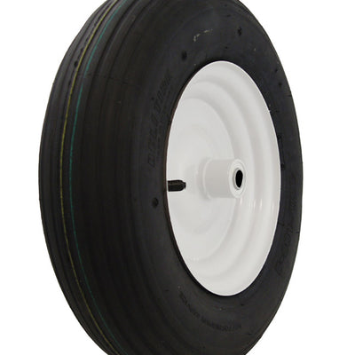 Marathon 8 in. D X 16 in. D 500 lb. cap. Offset Wheelbarrow Tire Steel