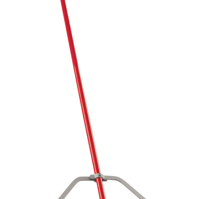 Corona 67 in. 24 Tine Aluminum Landscape Rake Aluminum Handle