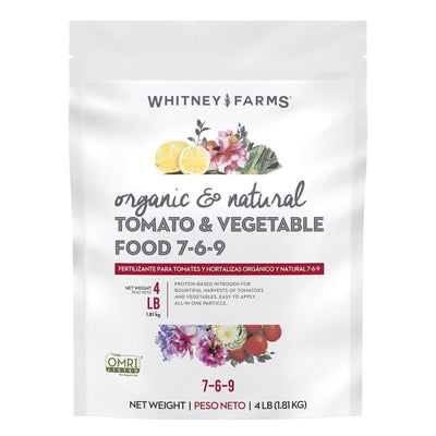 Whitney Farms Organic Granules Plant Food 4 lb