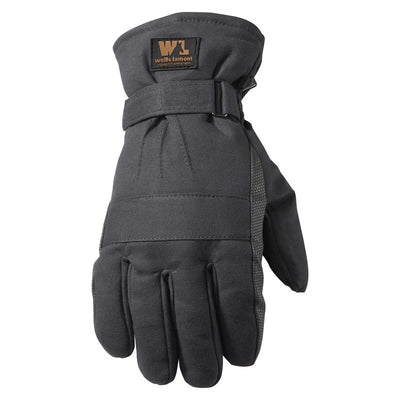 Wells Lamont Men's Outdoor Winter Gloves Black XL
