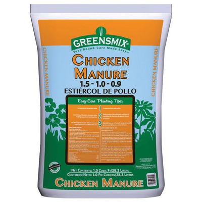 Greensmix Chicken Manure 1 cu ft 36 lb