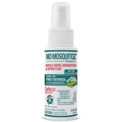 No Natz Organic Insect Repellent Liquid For Mosquitoes/Other Flying Insects 2 oz