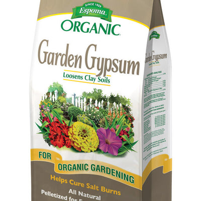 Espoma Organic Garden Gypsum 30 sq ft 6 lb