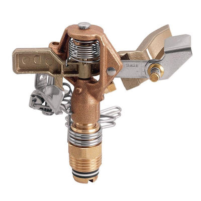 Orbit Brass Ring Base Impact Sprinkler Head 2513 sq ft