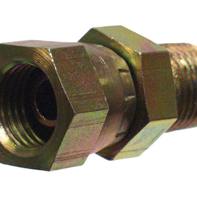 Apache Steel 1/2 in. D X 1/2 in. D Hydraulic Adapter