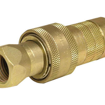 Apache Steel 1/2 in. D X 1/2 in. D Hydraulic Coupler