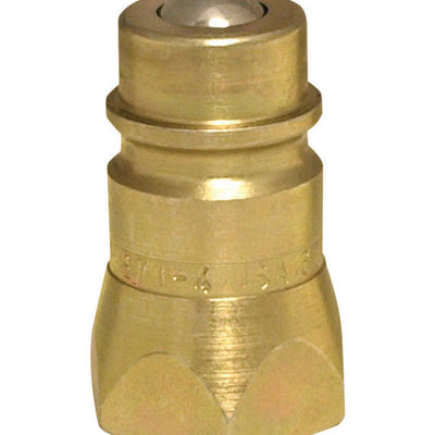 Universal Steel 1/2 in. D X 1/2 in. D Hydraulic Coupler