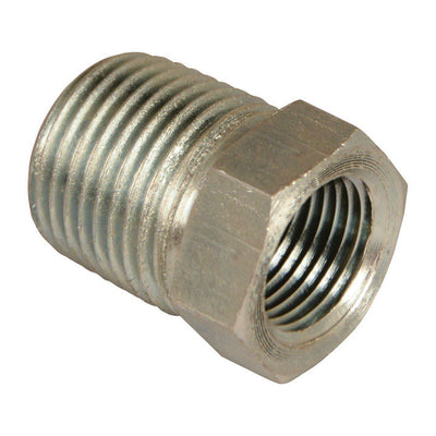 Apache Steel 1/2 in. D X 3/8 in. D Hydraulic Adapter
