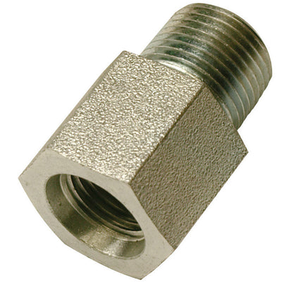 Apache Steel 3/8 in. D X 3/8 in. D Hydraulic Adapter
