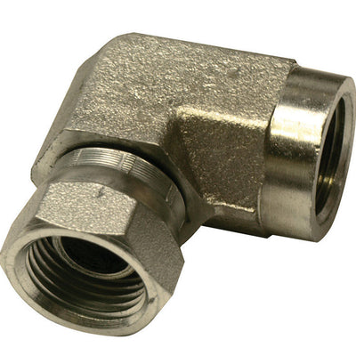 Apache Steel 3/8 in. D X 3/8 in. D Hydraulic Adapter