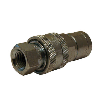 Apache Steel 1/4 in. D X 1/4 in. D Hydraulic Coupler