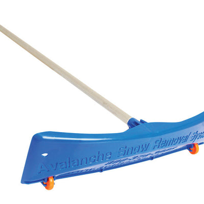Avalanche Deluxe 24 in. W X 20 ft. L Poly Wheeled Roof Rake