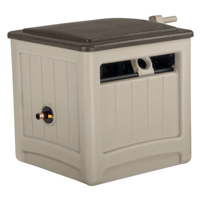 Suncast Smart Tube 225 ft. Beige Free Standing Hideaway Hose Reel
