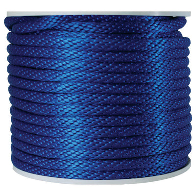 Koch Industries 5/8 in. D X 140 ft. L Blue Solid Braided Poly Derby Rope
