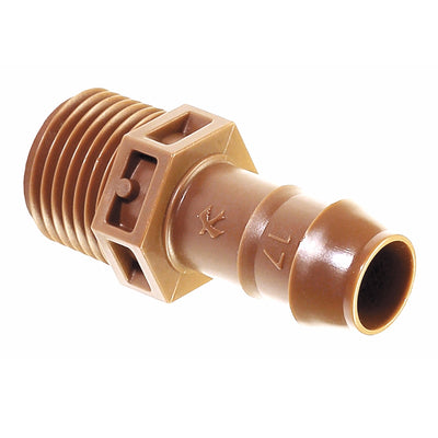 Rain Bird 1/2 x 5/8 in. Barbed Drip Irrigation Adapter