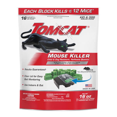 Tomcat Bait Station Blocks For Mice