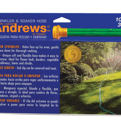 Andrews 1 in. D X 100 ft. L Medium Duty Sprinkler/Soaker Hose