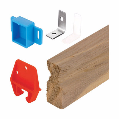 Prime-Line Plastic Center Guide Track Replacement Set